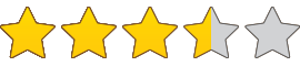 3.42 rating stars